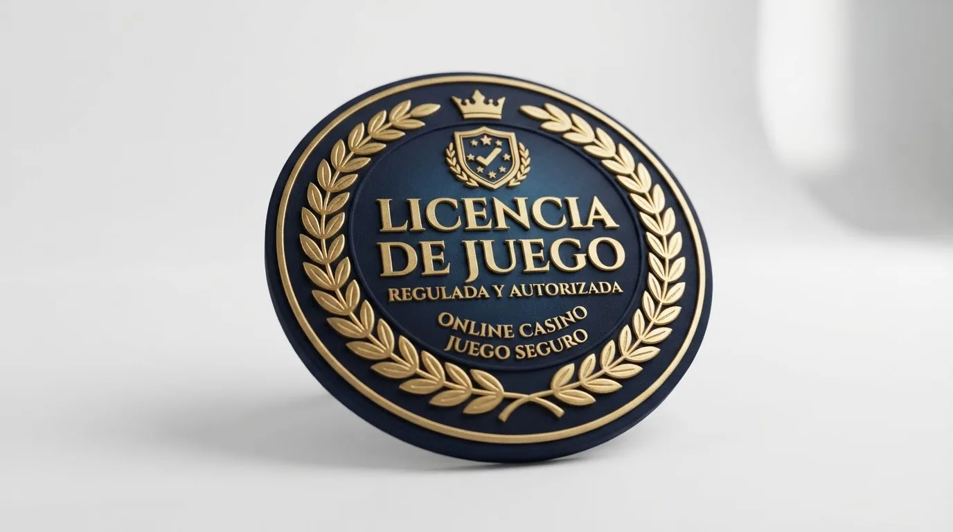 Imagen del sello de licencia de Curaçao en el pie de página de un casino cripto, junto al texto legal de la jurisdicción